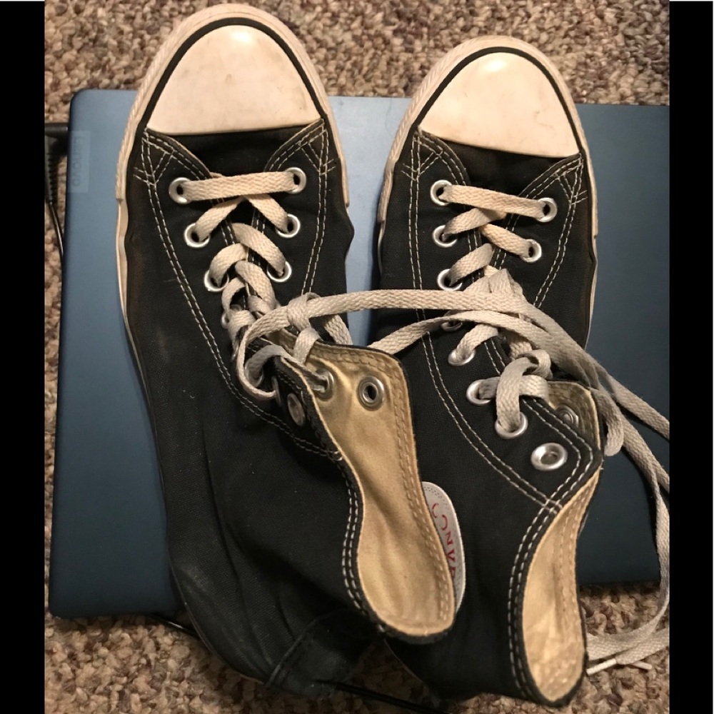 High top converse All star size men’s 8 women’s 10